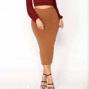 Fashion nova pencil skirt